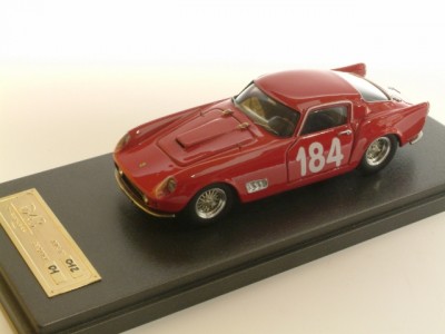 Ferrari 250 GT TDF #184 Pontedecimo – Giovi  1958 Taramazzo 0911GT - Standard Built 1:43